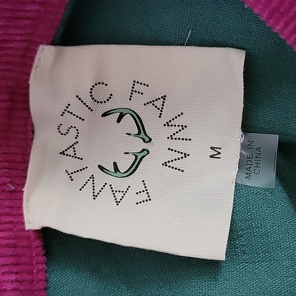 Fantastic Fawn womens plaid corduroy Patchwork shacket size M - Picture 3 of 7